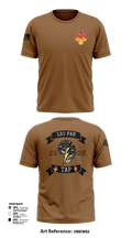 130th FAB Target Acquisition Platoon 22737787 Short Sleeve Performance Shirt - 102