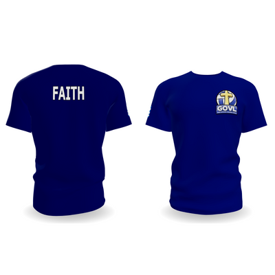 Greek Orthodox Volleyball League 97213591 Short Sleeve Performance Shirt - 1