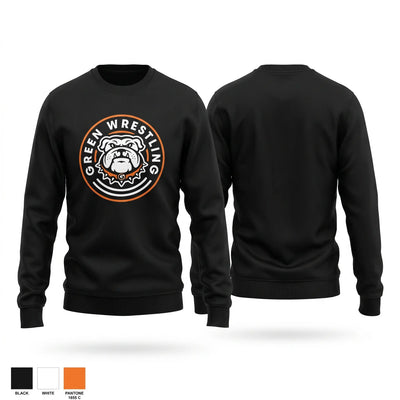 Green Crew Neck Sweatshirt - 2