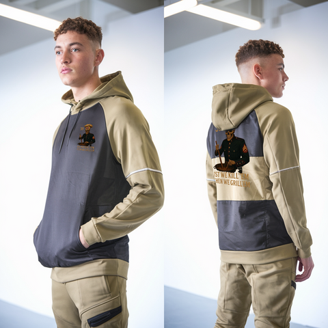 Hoodie, 1/1, Marines, Teamtime, Team time, sublimation, custom sports apparel, team uniforms, spirit wear, spiritwear, sports uniforms, custom shirts, team store, custom team store, fundraiser sports, apparel fundraiser
