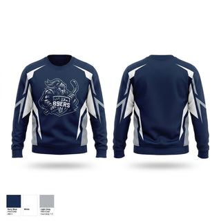 Crew Neck Sweatshirt, FOP 89ers, Ice Hockey, Teamtime, Team time, sublimation, custom sports apparel, team uniforms, spirit wear, spiritwear, sports uniforms, custom shirts, team store, custom team store, fundraiser sports, apparel fundraiser