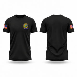 Old School Cotton Feel Shirt, West Bridgewater Police Department, Police, Teamtime, Team time, sublimation, custom sports apparel, team uniforms, spirit wear, spiritwear, sports uniforms, custom shirts, team store, custom team store, fundraiser sports, apparel fundraiser
