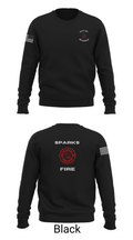 Sparks Fire Department 47442380 Crew Neck Sweatshirt - 14