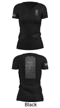 MARSHALL COUNTY SHERIFF DEPARTMENT 54681025 Women's Short Sleeve V-neck Shirt - 23