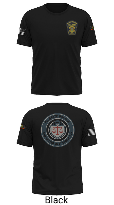 Specialized Sex Offender Supervision 79544168 Short Sleeve Performance Shirt - 34