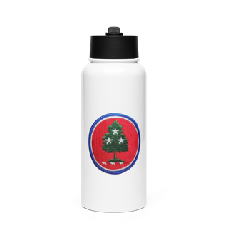 208th MCAS 6752981 Stainless Steel Water Bottle with a Straw Lid
