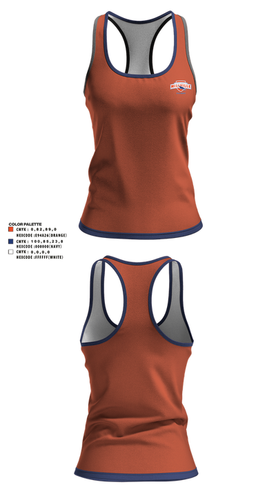 Millville Thunderbolts Field Hockey 70154258 Tank Top - 1