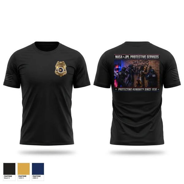 Short Sleeve Performance Shirt, NASA POLICE, Police, Teamtime, Team time, sublimation, custom sports apparel, team uniforms, spirit wear, spiritwear, sports uniforms, custom shirts, team store, custom team store, fundraiser sports, apparel fundraiser