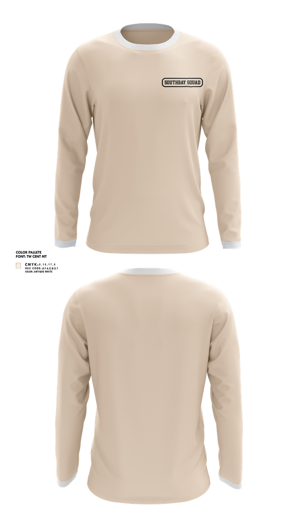 Long Sleeve Performance Shirt, Southbay Squad, Cycling, Teamtime, Team time, sublimation, custom sports apparel, team uniforms, spirit wear, spiritwear, sports uniforms, custom shirts, team store, custom team store, fundraiser sports, apparel fundraiser