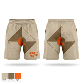 Athletic Shorts With Pockets, Lonestar Hazmat, Fire Department, Teamtime, Team time, sublimation, custom sports apparel, team uniforms, spirit wear, spiritwear, sports uniforms, custom shirts, team store, custom team store, fundraiser sports, apparel fundraiser