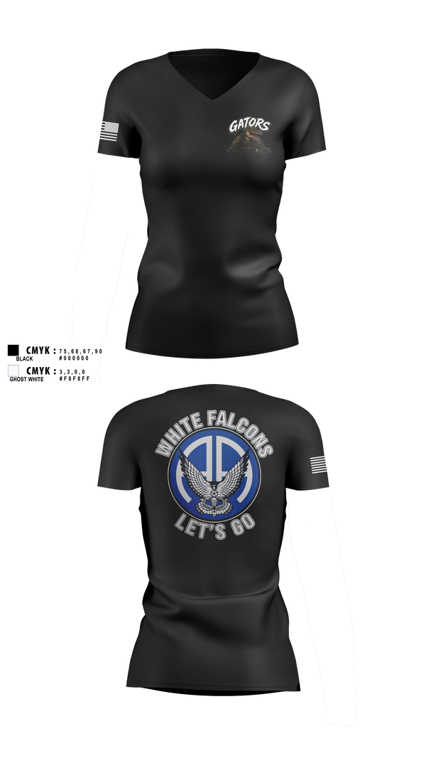 Womens Short Sleeve Vneck Shirt, A Co 2-325 AIR, Army, Teamtime, Team time, sublimation, custom sports apparel, team uniforms, spirit wear, spiritwear, sports uniforms, custom shirts, team store, custom team store, fundraiser sports, apparel fundraiser