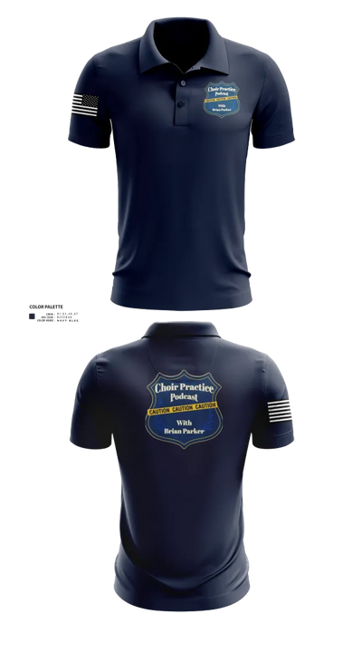 Choir Practice Podcast 63786957 Short Sleeve Performance Polo - 23