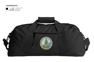 Duffle Bag, Bangor PD, Police, Teamtime, Team time, sublimation, custom sports apparel, team uniforms, spirit wear, spiritwear, sports uniforms, custom shirts, team store, custom team store, fundraiser sports, apparel fundraiser