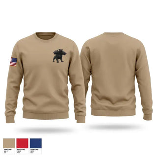 Crew Neck Sweatshirt, LEA-S, Army, Teamtime, Team time, sublimation, custom sports apparel, team uniforms, spirit wear, spiritwear, sports uniforms, custom shirts, team store, custom team store, fundraiser sports, apparel fundraiser