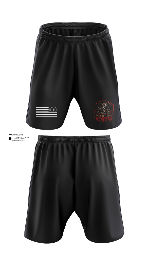 Athletic Shorts With Pockets, Reapers, Army, Teamtime, Team time, sublimation, custom sports apparel, team uniforms, spirit wear, spiritwear, sports uniforms, custom shirts, team store, custom team store, fundraiser sports, apparel fundraiser
