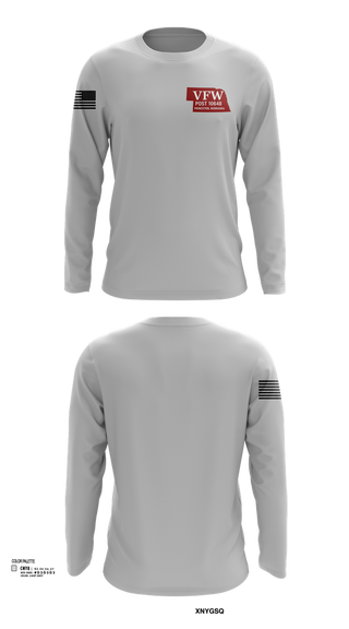 Long Sleeve Performance Shirt, VFW Post 10648, , Teamtime, Team time, sublimation, custom sports apparel, team uniforms, spirit wear, spiritwear, sports uniforms, custom shirts, team store, custom team store, fundraiser sports, apparel fundraiser