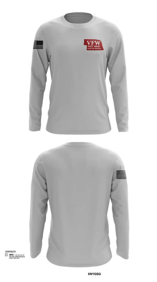 Long Sleeve Performance Shirt, VFW Post 10648, , Teamtime, Team time, sublimation, custom sports apparel, team uniforms, spirit wear, spiritwear, sports uniforms, custom shirts, team store, custom team store, fundraiser sports, apparel fundraiser