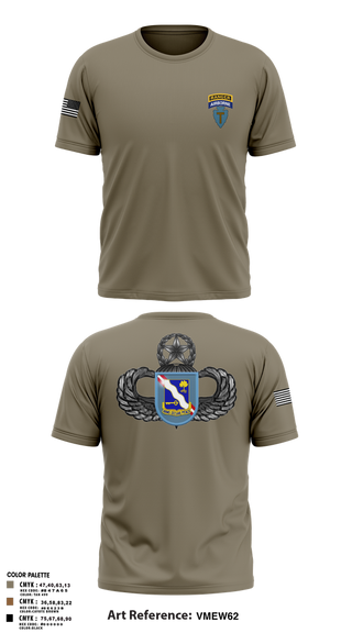 Short Sleeve Performance Shirt, 1-143rd airborne infantry regiment, , Teamtime, Team time, sublimation, custom sports apparel, team uniforms, spirit wear, spiritwear, sports uniforms, custom shirts, team store, custom team store, fundraiser sports, apparel fundraiser