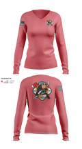 Forgotten Coast F.O.O.L.S. 45803403 Women's Long Sleeve V-neck Shirt - 21
