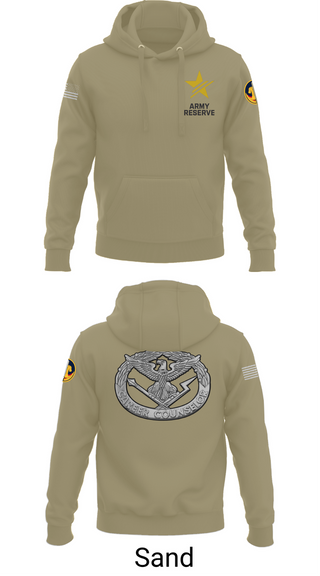 Hoodie, ARCC, Army, Teamtime, Team time, sublimation, custom sports apparel, team uniforms, spirit wear, spiritwear, sports uniforms, custom shirts, team store, custom team store, fundraiser sports, apparel fundraiser