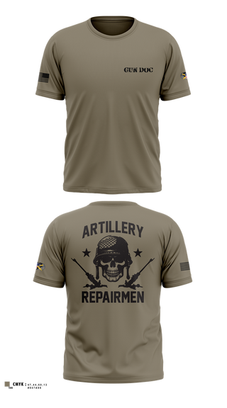 Old School Cotton Feel Shirt, 1-320th FA, Fox Battery, , Teamtime, Team time, sublimation, custom sports apparel, team uniforms, spirit wear, spiritwear, sports uniforms, custom shirts, team store, custom team store, fundraiser sports, apparel fundraiser