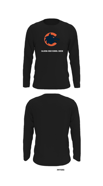 Caldera High School Cheer 73938170 Long Sleeve Performance Shirt 27