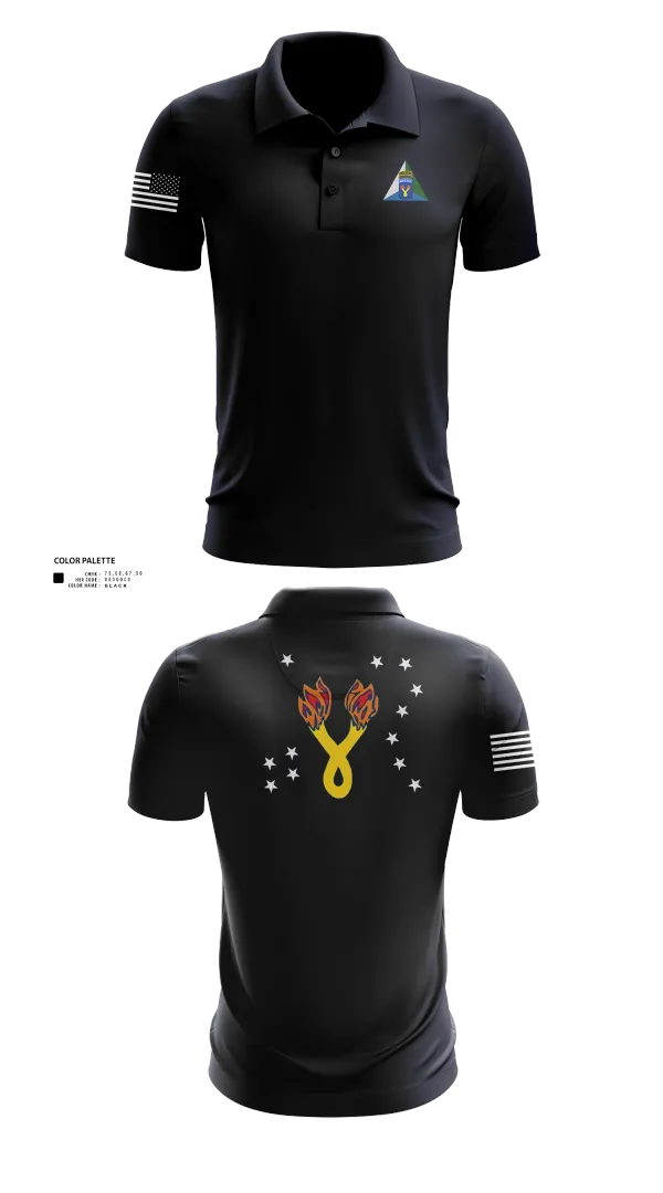 Short Sleeve Performance Polo, 196th IN BDE (JPMRC), , Teamtime, Team time, sublimation, custom sports apparel, team uniforms, spirit wear, spiritwear, sports uniforms, custom shirts, team store, custom team store, fundraiser sports, apparel fundraiser