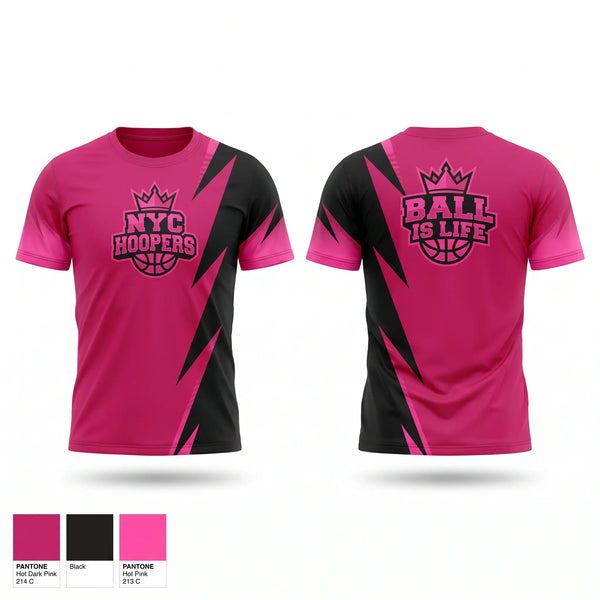 Short Sleeve Performance Shirt, hoopers, Women's Basketball, Teamtime, Team time, sublimation, custom sports apparel, team uniforms, spirit wear, spiritwear, sports uniforms, custom shirts, team store, custom team store, fundraiser sports, apparel fundraiser