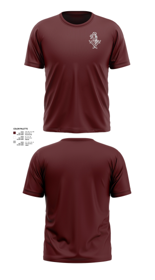 Soft Poly Tee Cotton Like Feel, Noble Athletic DepartmentNoble High School, Spirit Store, Teamtime, Team time, sublimation, custom sports apparel, team uniforms, spirit wear, spiritwear, sports uniforms, custom shirts, team store, custom team store, fundraiser sports, apparel fundraiser