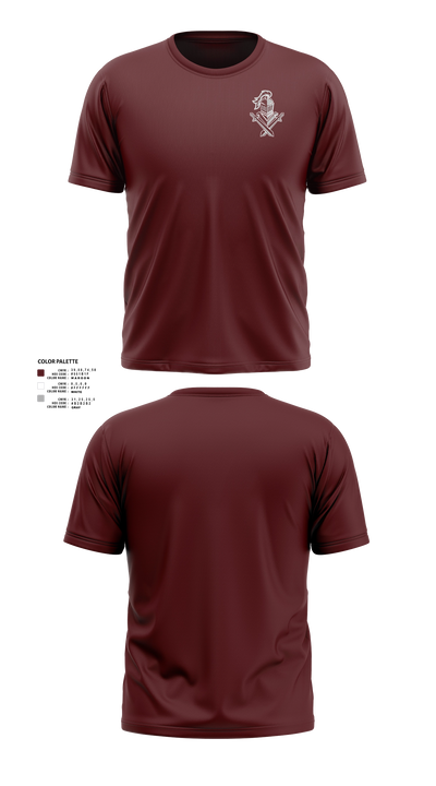 Noble High School 60283235 Soft Poly Tee Cotton Like Feel - 21