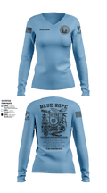 Blue Rope Association 70160856 Women's Long Sleeve V-neck Shirt - 55