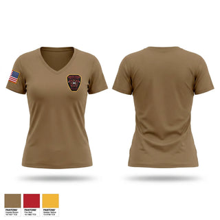 Womens Short Sleeve Vneck Shirt, North union, Fire Department, Teamtime, Team time, sublimation, custom sports apparel, team uniforms, spirit wear, spiritwear, sports uniforms, custom shirts, team store, custom team store, fundraiser sports, apparel fundraiser