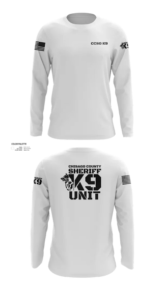 Long Sleeve Performance Shirt, Chisago County K9 Unit, , Teamtime, Team time, sublimation, custom sports apparel, team uniforms, spirit wear, spiritwear, sports uniforms, custom shirts, team store, custom team store, fundraiser sports, apparel fundraiser