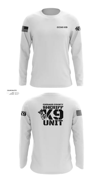 Chisago County K9 Unit 88074556 Long Sleeve Performance Shirt 113