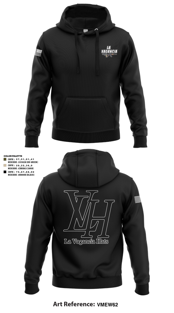 Hoodie, La Vagancia Hats, , Teamtime, Team time, sublimation, custom sports apparel, team uniforms, spirit wear, spiritwear, sports uniforms, custom shirts, team store, custom team store, fundraiser sports, apparel fundraiser
