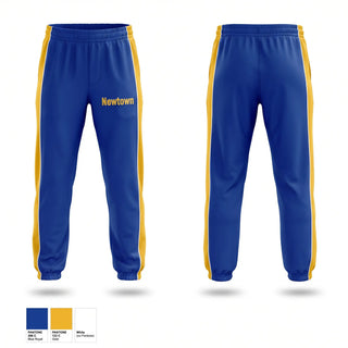 Sweatpants, Newtown, Track & Field, Teamtime, Team time, sublimation, custom sports apparel, team uniforms, spirit wear, spiritwear, sports uniforms, custom shirts, team store, custom team store, fundraiser sports, apparel fundraiser