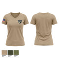 Lackawanna County SWAT Women's Short Sleeve V-neck Shirt - 1