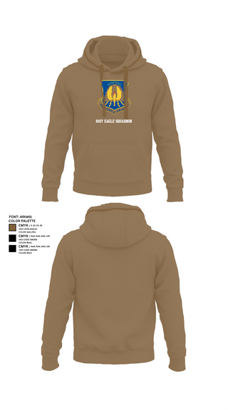 Hoodie, 61st Eagle Squadron, Air Force, Teamtime, Team time, sublimation, custom sports apparel, team uniforms, spirit wear, spiritwear, sports uniforms, custom shirts, team store, custom team store, fundraiser sports, apparel fundraiser