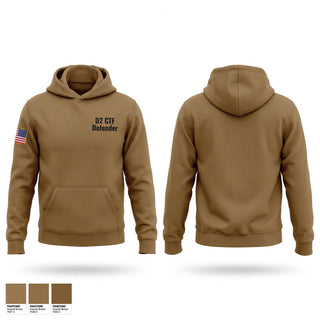 Hoodie, D-2 CTF Defender, Army, Teamtime, Team time, sublimation, custom sports apparel, team uniforms, spirit wear, spiritwear, sports uniforms, custom shirts, team store, custom team store, fundraiser sports, apparel fundraiser