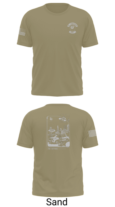 Columbus Division of Police- 8C Company 60108409 Short Sleeve Performance Shirt - 91