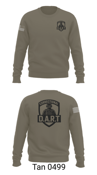 Crew Neck Sweatshirt, D.A.R.T, Police, Teamtime, Team time, sublimation, custom sports apparel, team uniforms, spirit wear, spiritwear, sports uniforms, custom shirts, team store, custom team store, fundraiser sports, apparel fundraiser