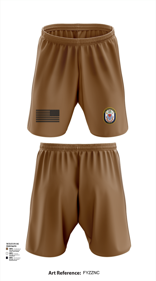 Athletic Shorts With Pockets, USS Bougainville CPO, , Teamtime, Team time, sublimation, custom sports apparel, team uniforms, spirit wear, spiritwear, sports uniforms, custom shirts, team store, custom team store, fundraiser sports, apparel fundraiser