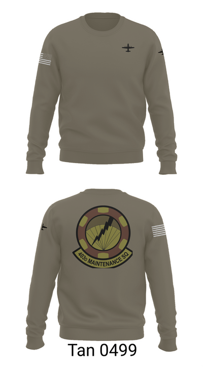 403 Maintenance Sqd 80013271 Crew Neck Sweatshirt - 65