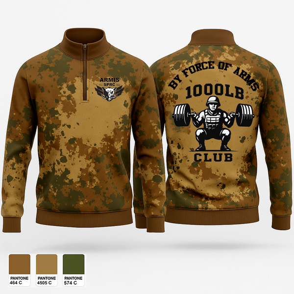 Quarter Zip Jacket, Armis SPRC, , Teamtime, Team time, sublimation, custom sports apparel, team uniforms, spirit wear, spiritwear, sports uniforms, custom shirts, team store, custom team store, fundraiser sports, apparel fundraiser