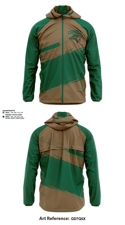 Archbishop Carroll Cheer 78740229 Windbreaker - 1