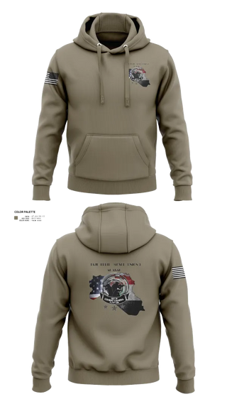 Hoodie, 982nd Combat Camera Co., , Teamtime, Team time, sublimation, custom sports apparel, team uniforms, spirit wear, spiritwear, sports uniforms, custom shirts, team store, custom team store, fundraiser sports, apparel fundraiser