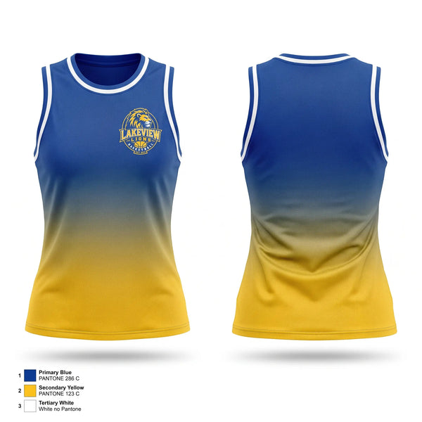 Mens Basketball Jersey, Lakeview Lions, Women's Basketball, Teamtime, Team time, sublimation, custom sports apparel, team uniforms, spirit wear, spiritwear, sports uniforms, custom shirts, team store, custom team store, fundraiser sports, apparel fundraiser