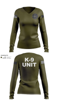 EPD K-9 87143983 Women's Long Sleeve V-neck Shirt - 60