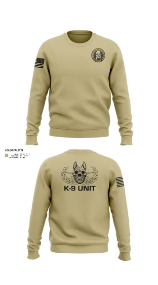 Crew Neck Sweatshirt, Franklin County Sheriffs Office, Police, Teamtime, Team time, sublimation, custom sports apparel, team uniforms, spirit wear, spiritwear, sports uniforms, custom shirts, team store, custom team store, fundraiser sports, apparel fundraiser