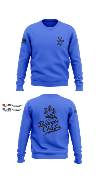 Crew Neck Sweatshirt, VAW-117, , Teamtime, Team time, sublimation, custom sports apparel, team uniforms, spirit wear, spiritwear, sports uniforms, custom shirts, team store, custom team store, fundraiser sports, apparel fundraiser